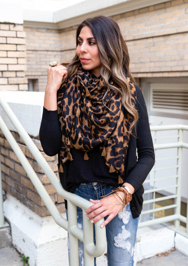 Bold Leopard Scarf Collections Fabulous-Furs