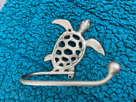 Sea Turtle Toilet Paper Holder, TP Holder, Toilet Tissue Holder, Nature, Wall  Hook, Beach Cottage, Lake House Bathroom Decor, Bath Fixture 