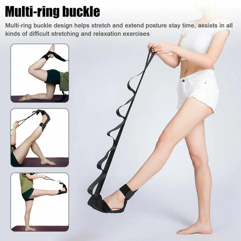 Adjustable Yoga Stretching Strap