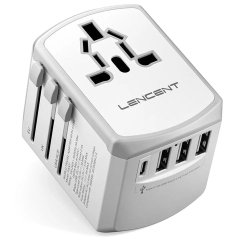 Lencent High-Speed USB-C Charging Hub With 3 USB Ports | Ultimate Plug Technology