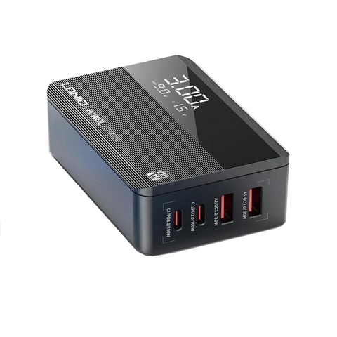 LDNIO Dual USB-A and Dual Type-C Charger | High-Speed Charging