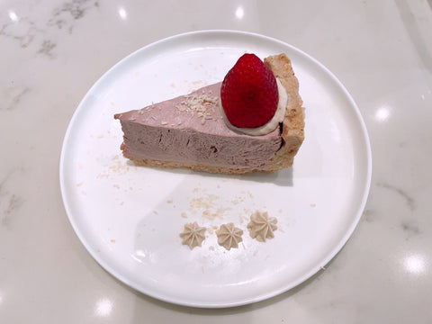 Vegan Strawberry Cheesecake
