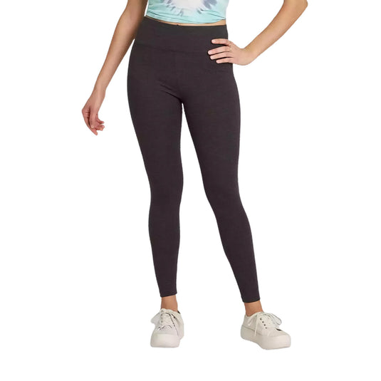 Wild Fable High-Waisted Classic Leggings Gray Hearts Women's