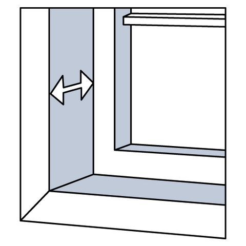 window depth for plantation shutters measuring guide