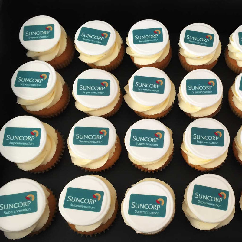 Corporate Branded Cupcakes – The Cupcake Room