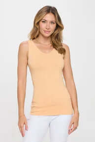 PEACH Buttery Soft Reversible Seamless Tank - The Gypsy Belle Boutique