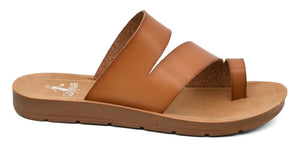 CORKYS Just a Fling Brown Sandals FINAL SALE - The Gypsy Belle Boutique