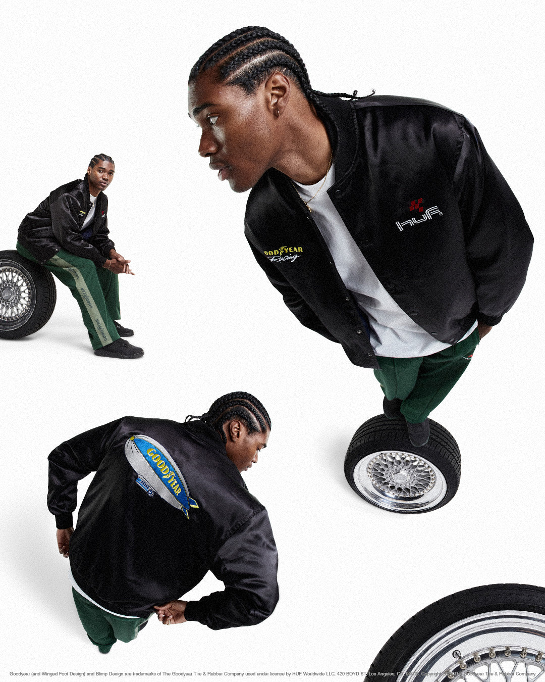 HUF X GOODYEAR LOOKBOOK