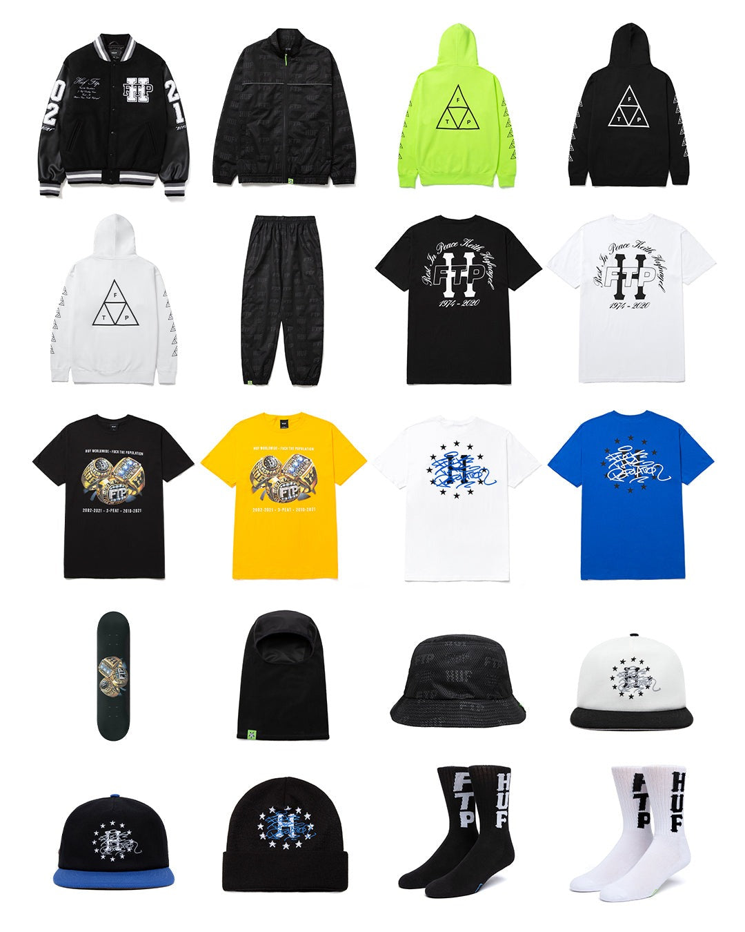 HUF x FTP セットアップ - ブルゾン