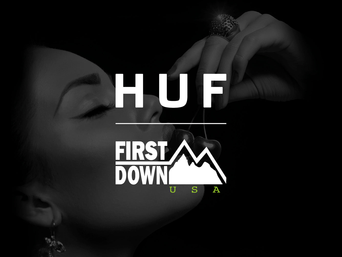 HUF x FIRST DOWN USA JACKET