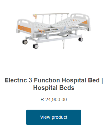 Sheer Mobility | Hospital Beds | Electrical Hospital Bed