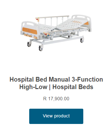 Sheer Mobility | Hospital Beds | Manual Hospital Bed