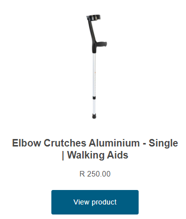 Sheer Mobility | Walking Aids | Elbow Crutch