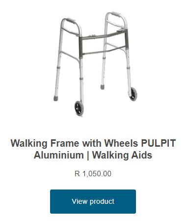 Sheer Mobility | Walking Aids | Walking Frame With Wheels