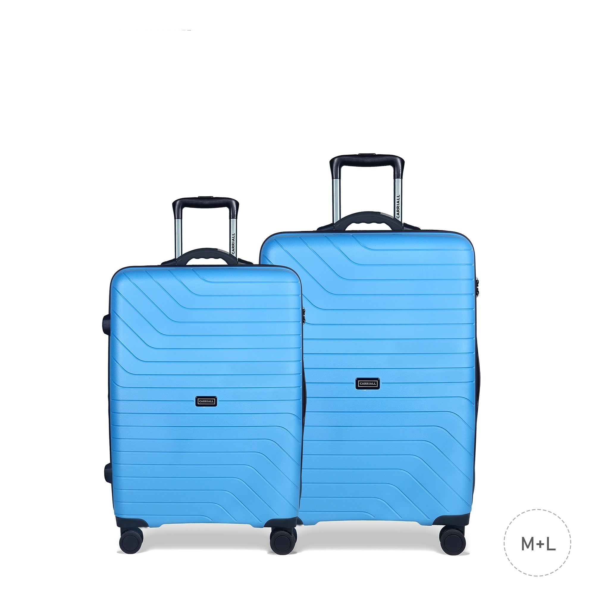 Hard Luggage Bag | Black Trolley Bag for Men & Women - uppercase