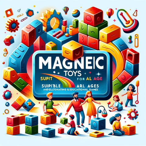 Creatieve vormen en kleuren: de nieuwste trends in magnetisch speelgoed