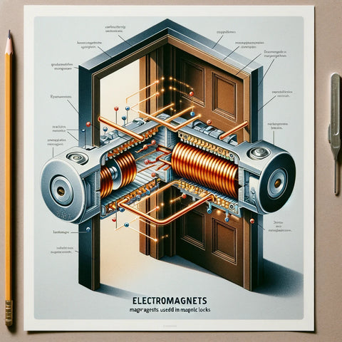 Elektromagneten in sloten: Ontdek hoe elektromagneten worden gebruikt in magnetische sloten en hoe ze werken.