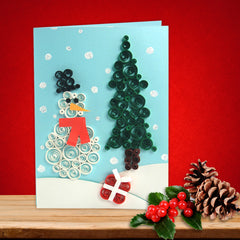 Quilled Cristmas Card