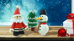 3D Christmas Miniature Models