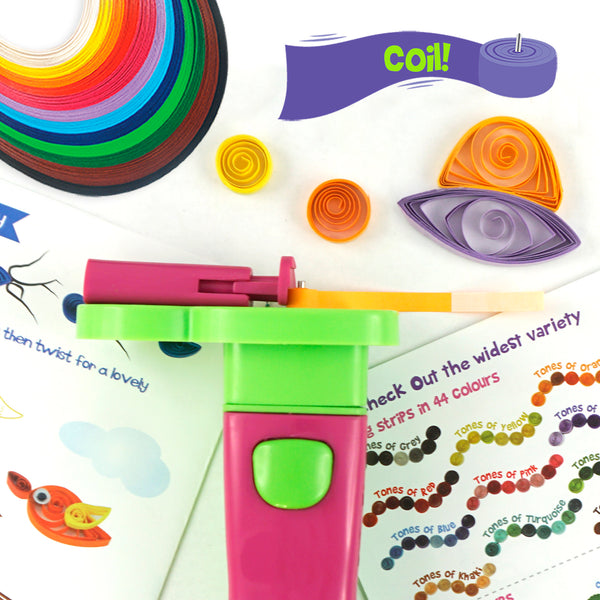 Super Quiller Automated Multifunction Paper Quilling Tool – Imagimake