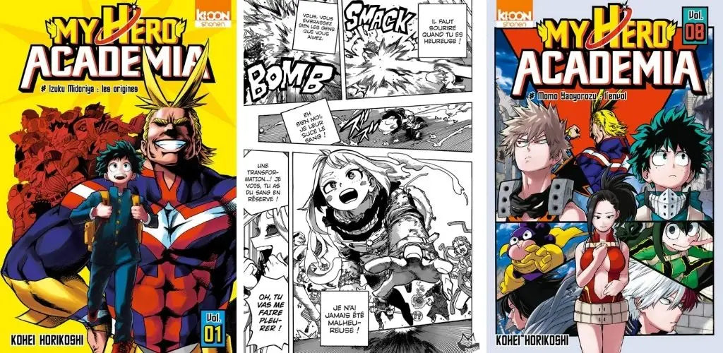manga My Hero Academia