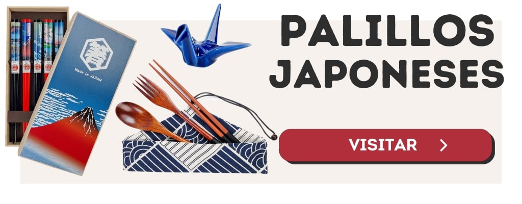 ver la colección de palillos japoneses