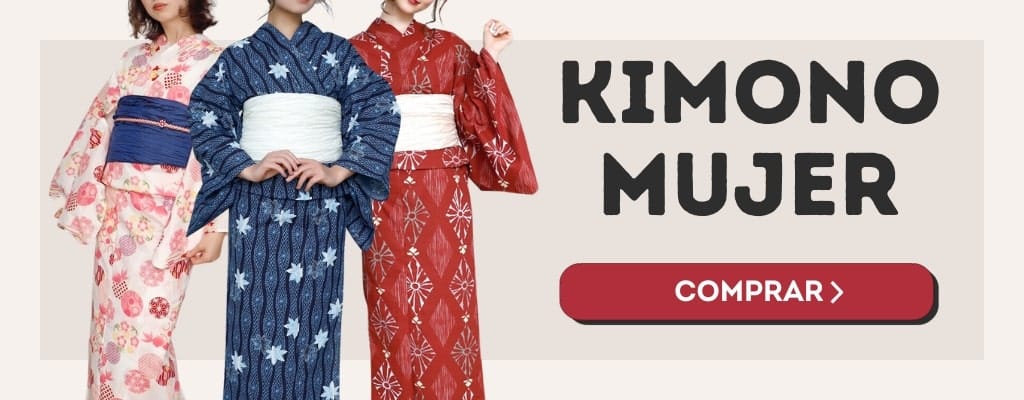 comprar kimono japonés mujer