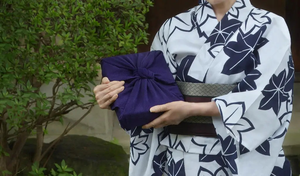 envoltorio de regalo con furoshiki