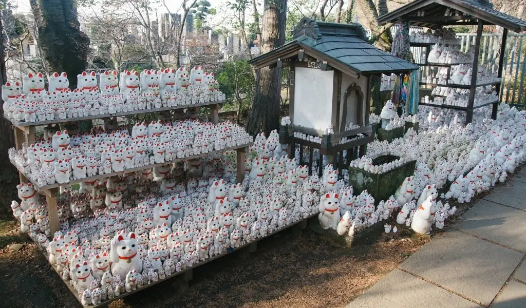 gotokuji templo del maneki neko