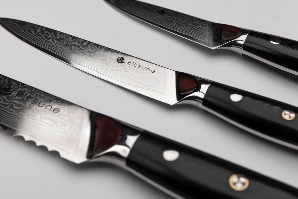 Acciaino professionale ovale/piatto diamantato – Kitsune Knives