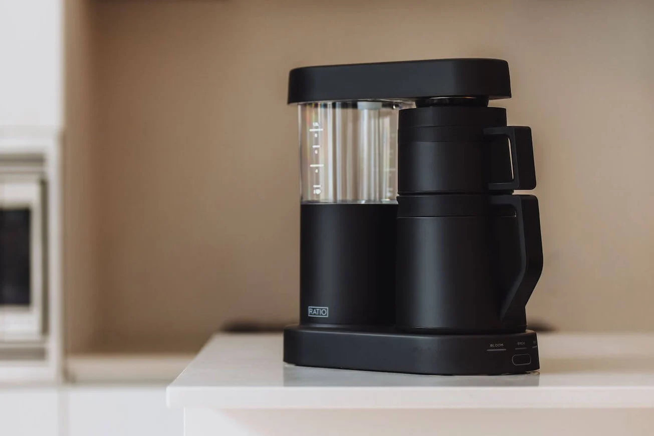 Ratio Six one-button coffee maker produces consistently delicious cups of  coffee