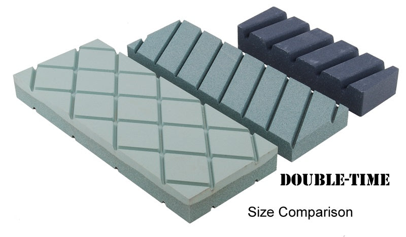 Double-Time Flattening Stone Size Comparison