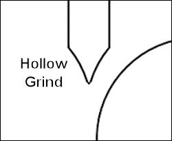 Hollow Grind