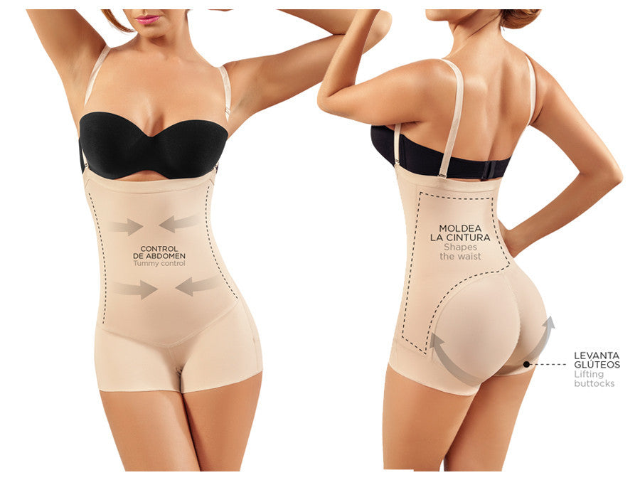 12003 Push UP and Tummy control Shapewear Color Beige - Equipos Tecnológicos Ovega - Spanx Shapewear Tummy Control