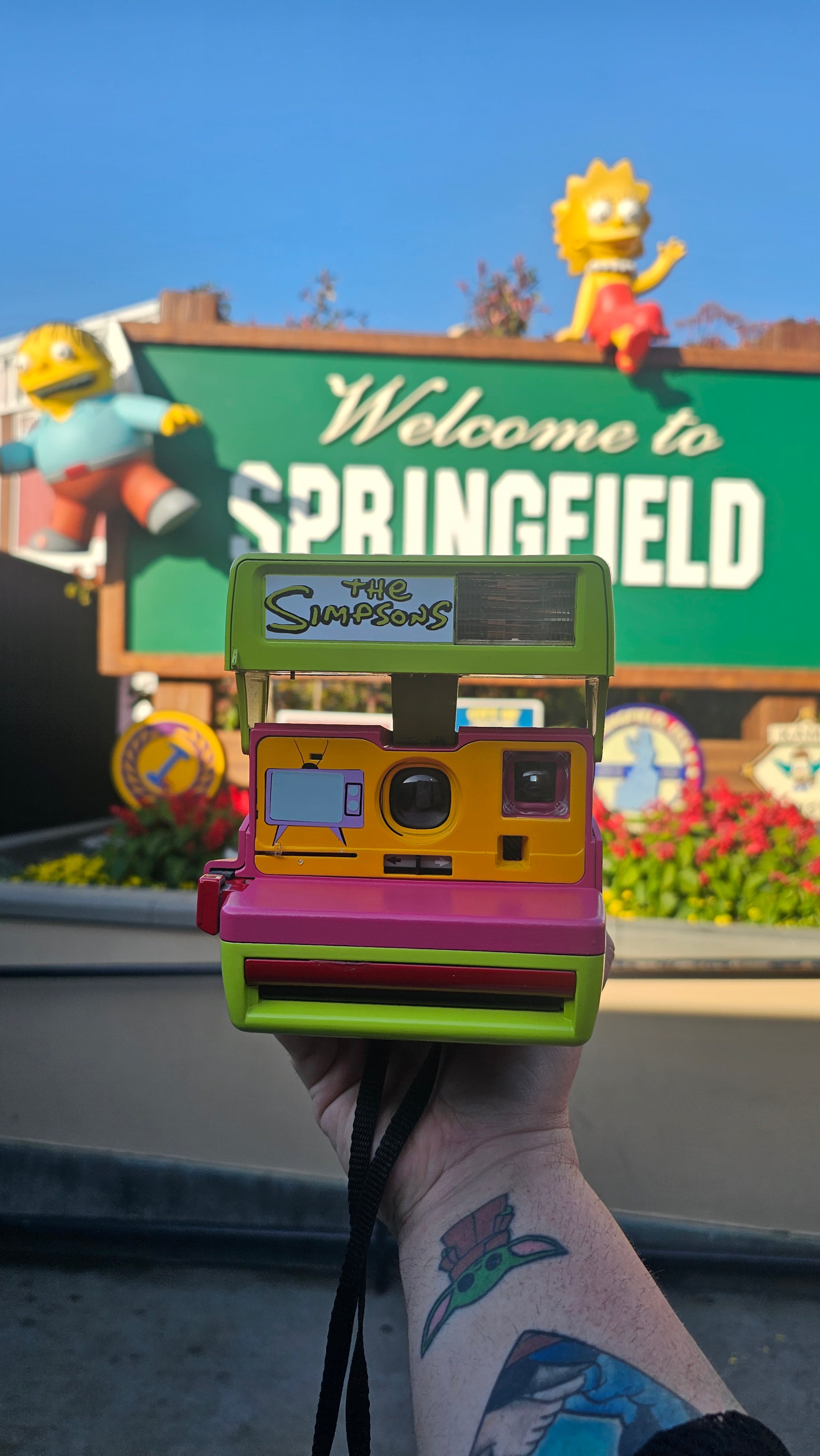 The Simpsons Itchy & Scratchy Polaroid Camera