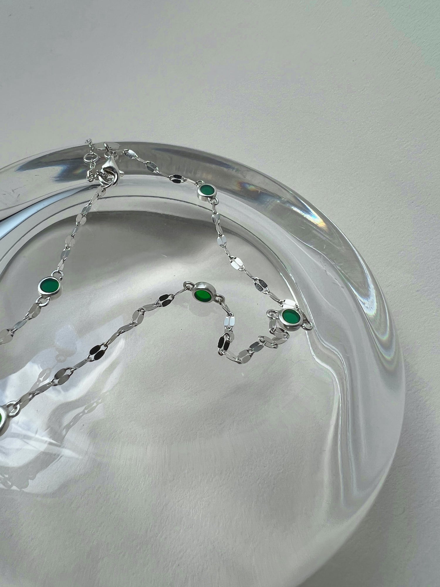 A Green Alchemy Anklet