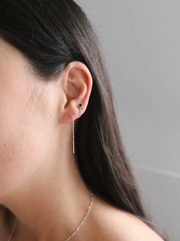 Weaved Mona earring thread