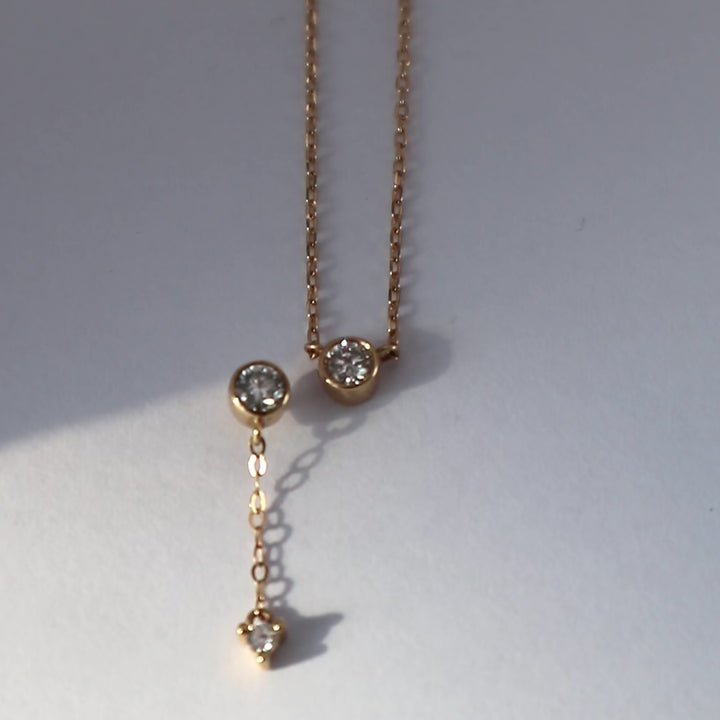 'Hansley' 18K Diamond Necklace
