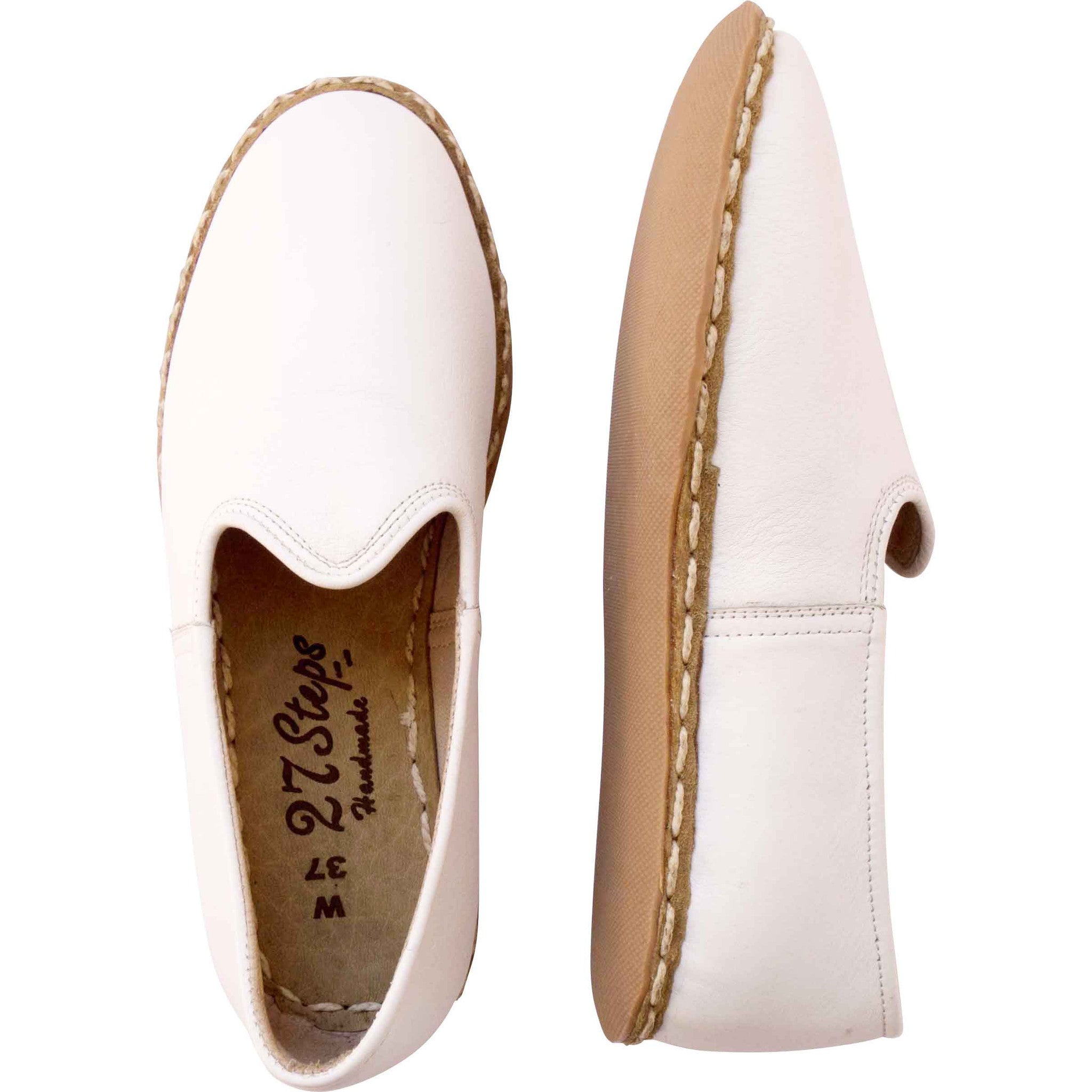 Beyaz White Turkish  Shoes 