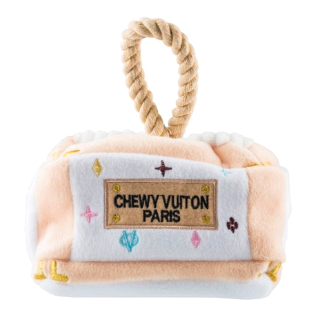 chewy vuitton purse - checkered – barking babies