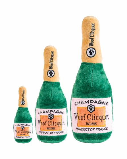 Champagne Toy, Champagne Bottle Dog Toy 