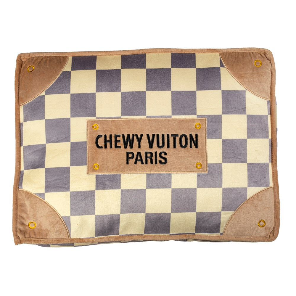 HDD Logo CHEWY VUITON Dog PlaceMat – Silver Accents