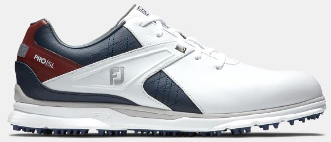 footjoy pro sl red white and blue