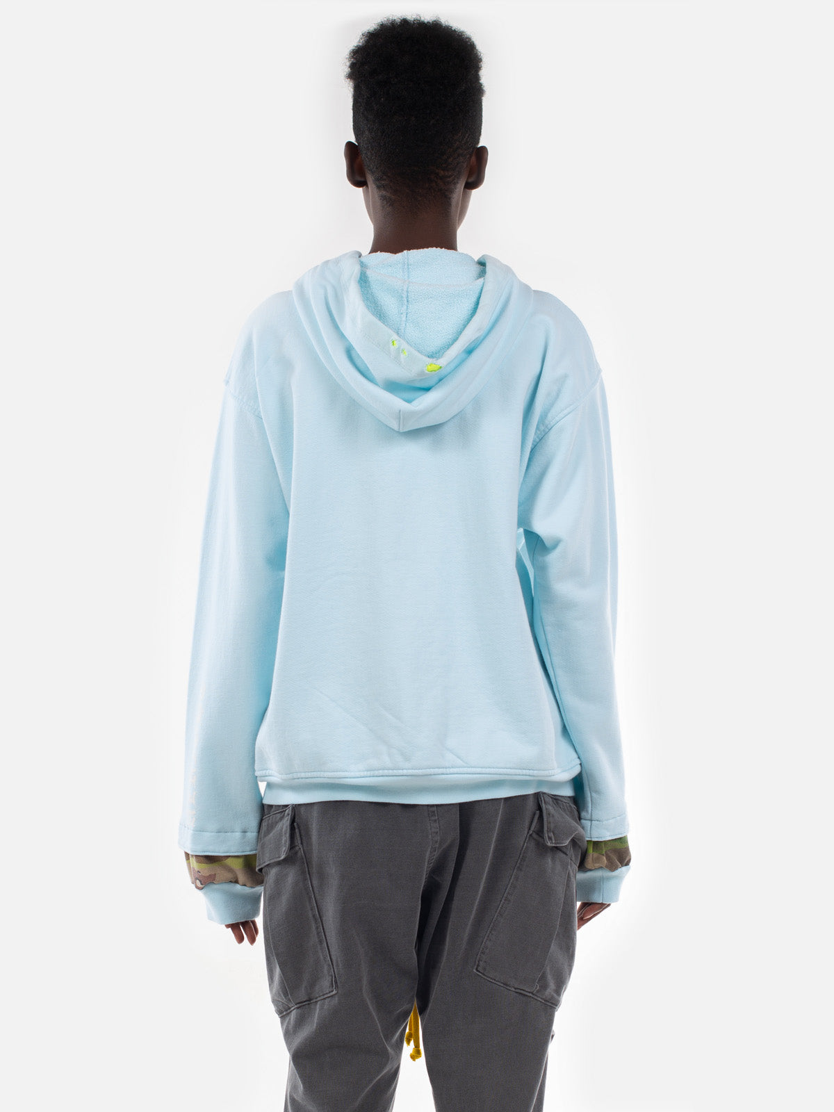 Oya Hoodie / Pastel Blue