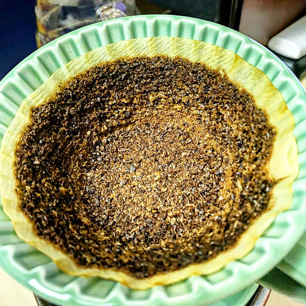 espresso roast brew on filter