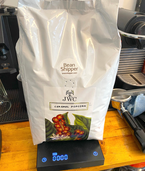 1kg pack coffee beans 