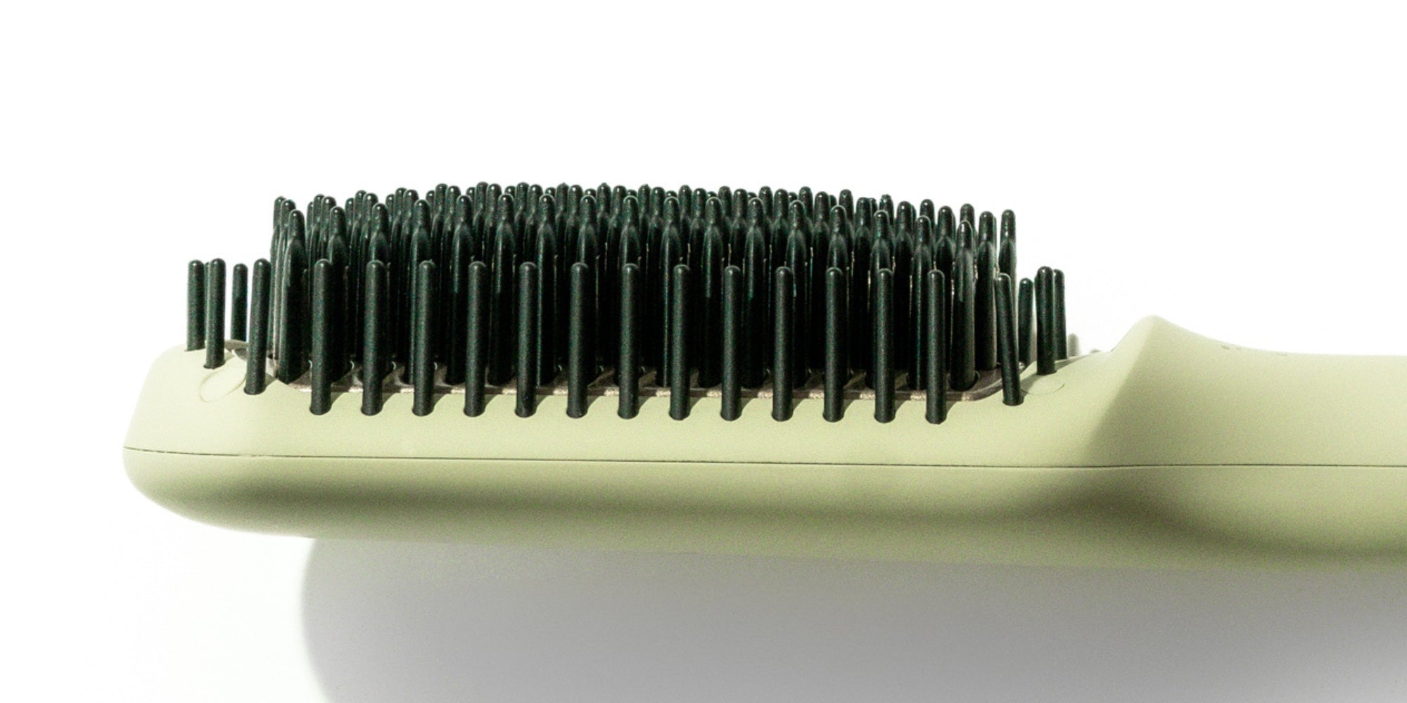 Ceramic paddle brush