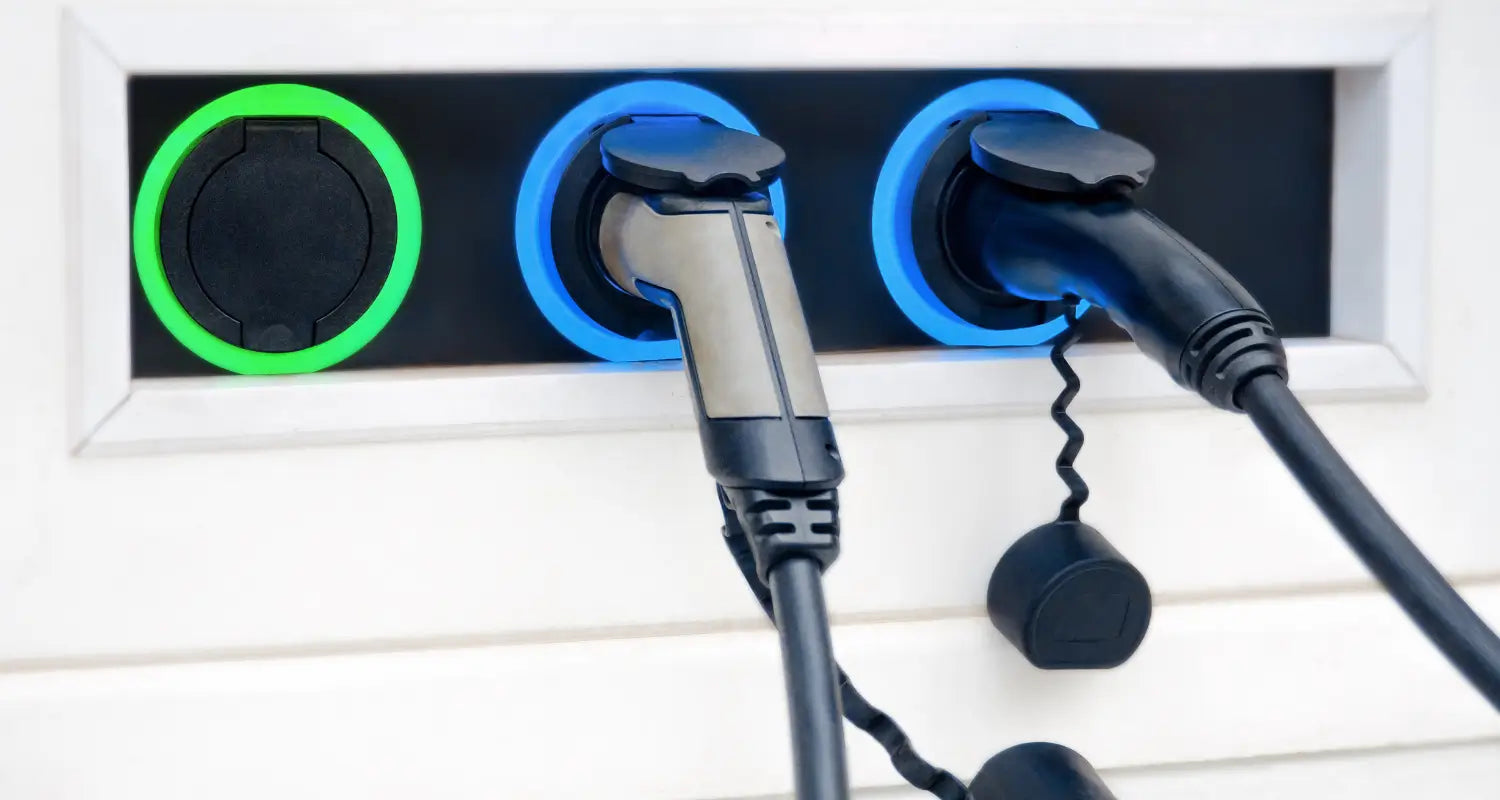 Different EV chargers