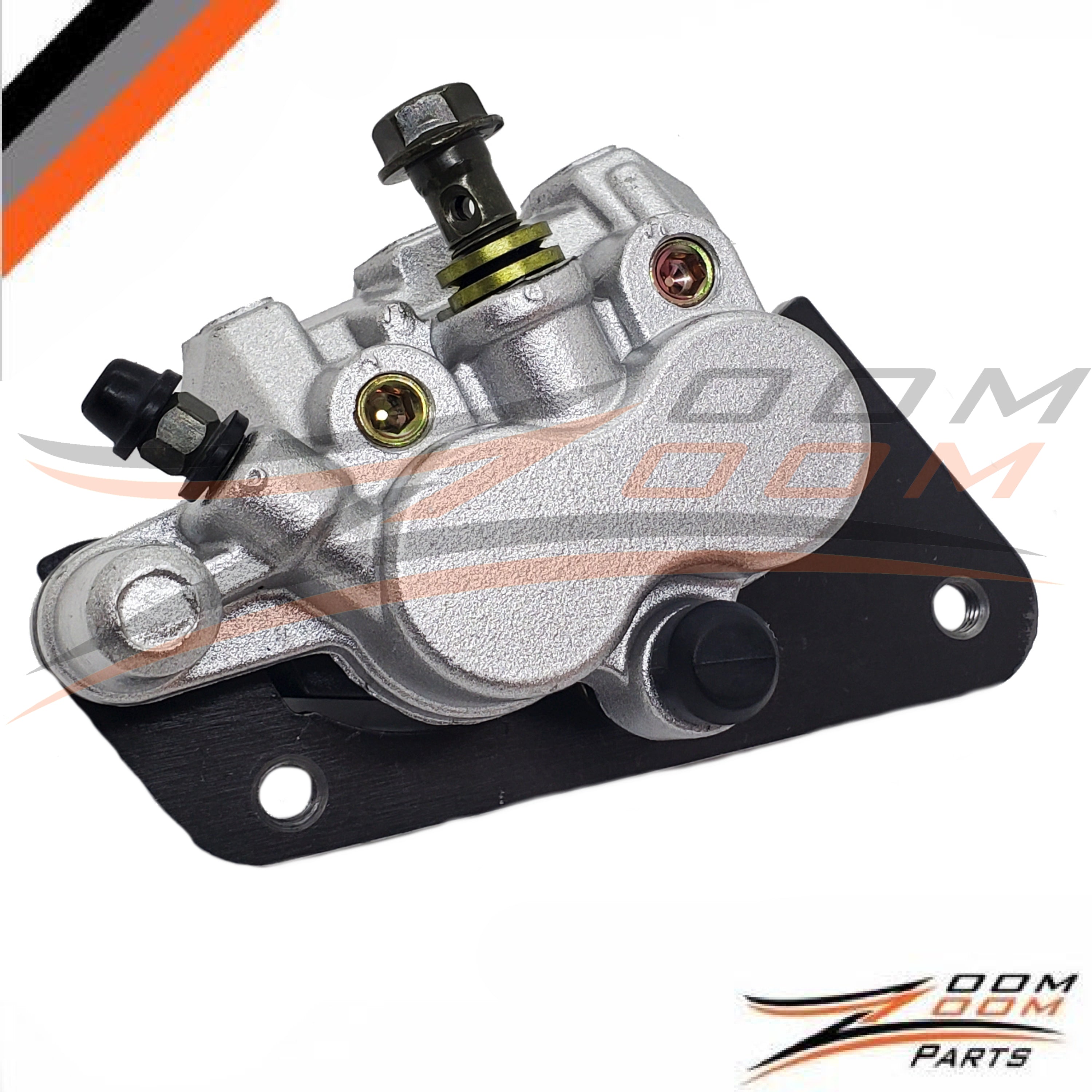 Dual piston rear brake caliper upgrade for 19872004 Yamaha Warrior 35