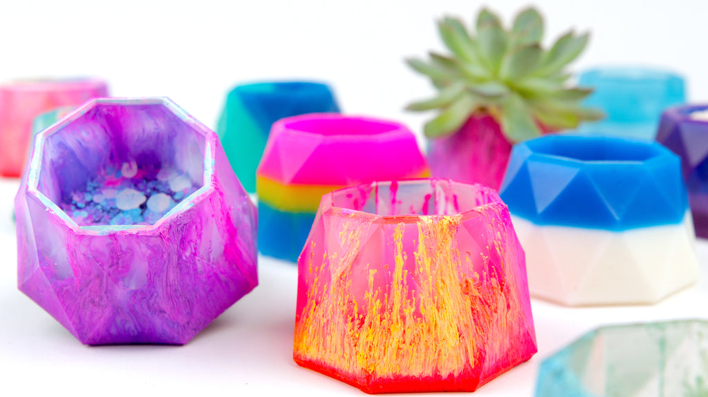 Three resin artists explain how to make resin art safely 